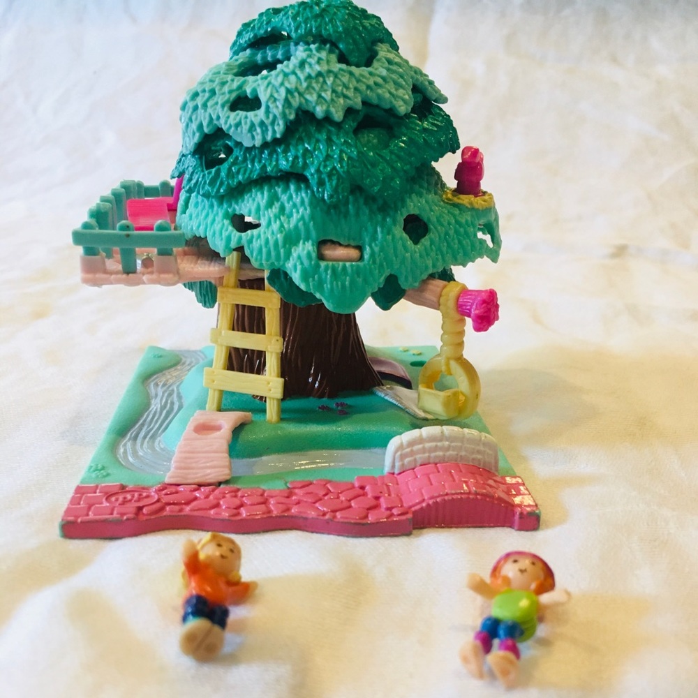 1994 Polly Pocket Treehouse. Rare find! See full description